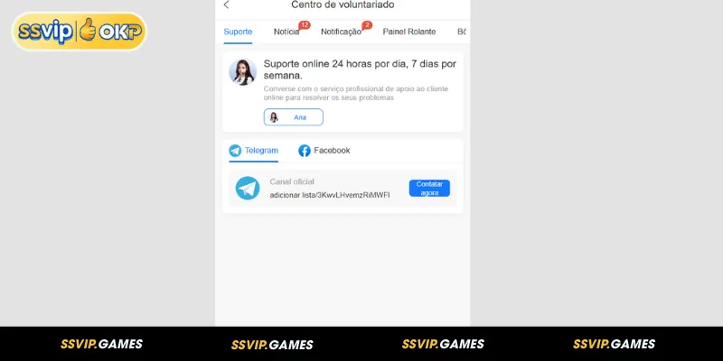 Contato Nós SSVIP: Comunicação Direta com Nossa Equipe Especializada