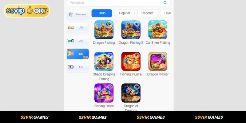 Motivos para você se juntar à SSVIP Pescaria online