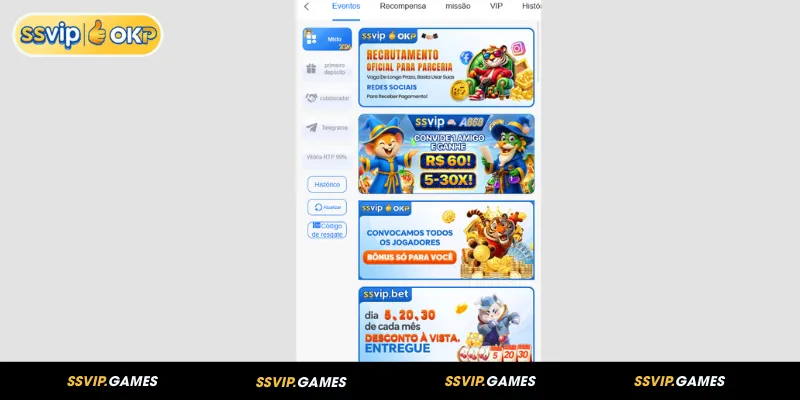 Promoções Exclusivas que Destacam a SSVIP